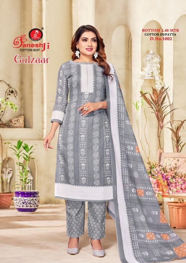 Ganeshji Gulzar Vol 1 Heavy Cotton Dress Material Collection